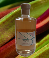 Mews Rhubarb Gin 50cl bottle